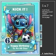 5x7 ~ Kick It ~ Birthday All Star