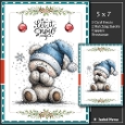 Set Of 2 ~ Snowy Christmas 3