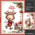 Set Of 2 ~ Tis The Season 3