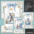 5x7 ~ Set Of 3 Cutest Christmas Animals