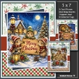Set Of 3 ~ Christmas Cute Mice