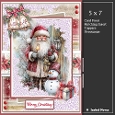 5x7 ~ Santa Is Here