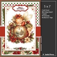 5x7 ~ Christmas Sleeping Fairy