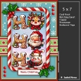 5x7 ~ Ho Ho Ho