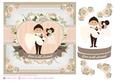 Love is All Around Decoupage Card Topper