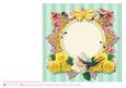Pretty Yellow Roses Card Insert