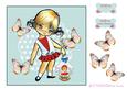 Sugar N'spice Pony Tail Girl Topper