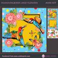Hummingbirds and Flowers