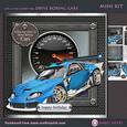 Life's Too Short to Drive Boring Cars -blue
