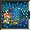 Christmas Love, Peace, Joy 2 Mini Kit