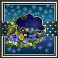 Christmas Love, Peace, Joy  4 Mini Kit