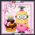 Minion Birthday Girl