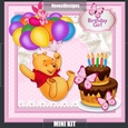 Winnie The Pooh And Piglet Birthday Girl