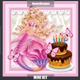 Mermaid Princess Birthday Girl