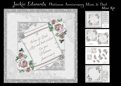 Platinum Anniversary Mom & Dad Mini Kit