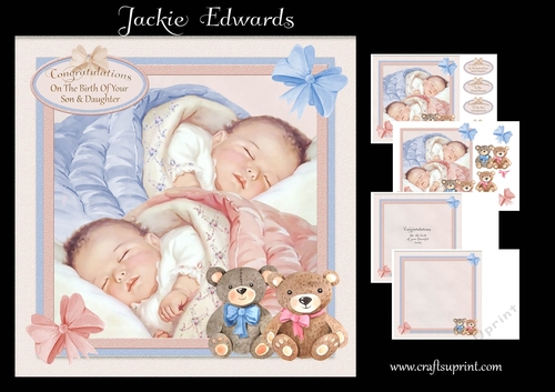 Boy & Girl Twins Mini Kit