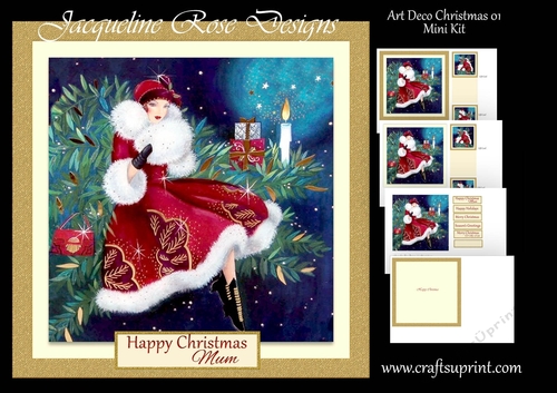 Art Deco Christmas 01 Mini Kit