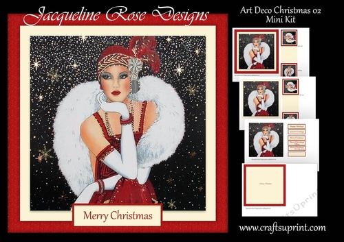 Art Deco Christmas 02 Mini Kit