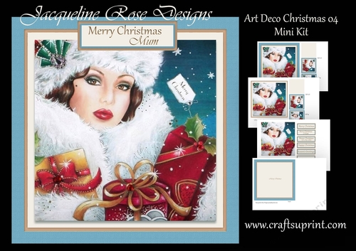Art Deco Christmas 04 Mini Kit