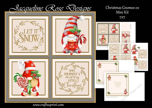 Christmas Gnomes 02 Mini Kit