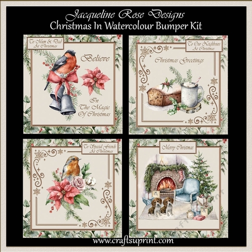 Christmas In Watercolour Bumper Kit