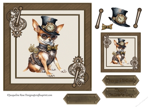 Steampunk Dogs Chihuahua