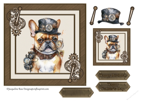 Steampunk Dogs French Bulldog
