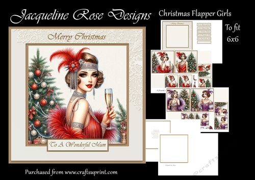 Christmas Flapper Girls 