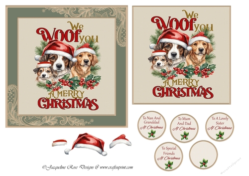We Woof You A Merry Christmas