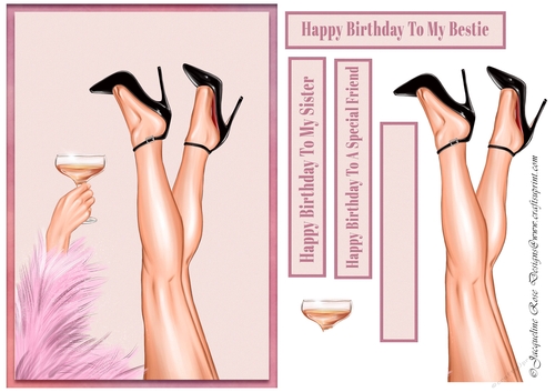 A5 Birthday Cheers