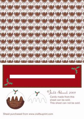 Christmas Pudding Penny Slider
