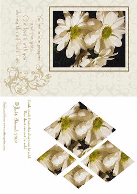 Floral Sympathy Card