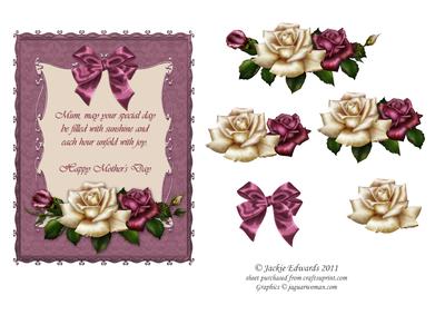 Mothers Day Verse Topper
