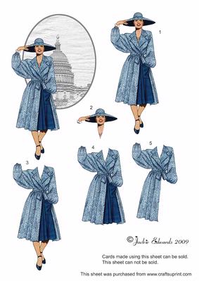 Lady in Blue