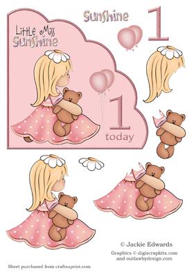 Little Girl 1st Birthday