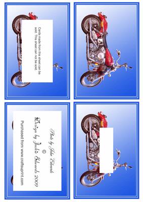 Harley Davidson 2 Tunnel Sheet