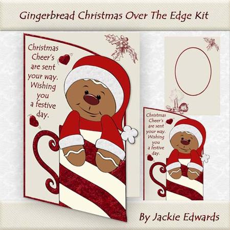 Gingerbread Christmas Over the Edge Kit