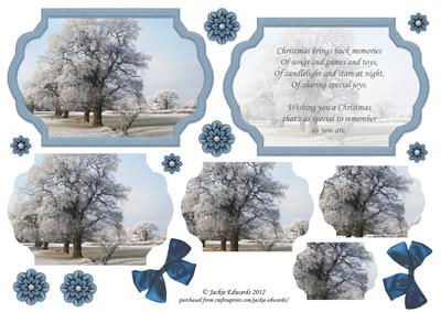 Frosty Morning Topper and Insert