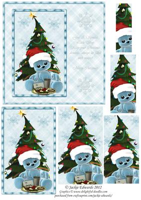 For a Special Little Boy Christmas Card