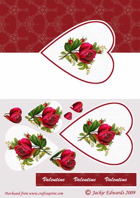 Hearts and Roses Card Front