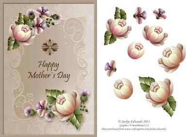 Beautiful Flowers for Mothers Day Beige