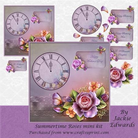 Summertime Roses Mini Kit