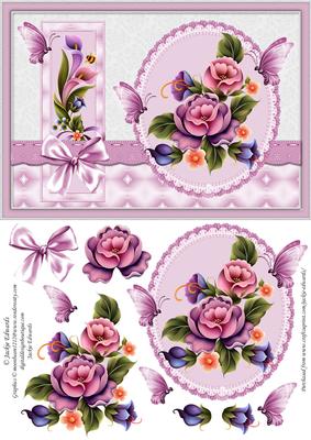 Enchanted Garden A5 Card Front