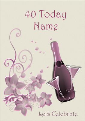 Champagne and Flowers