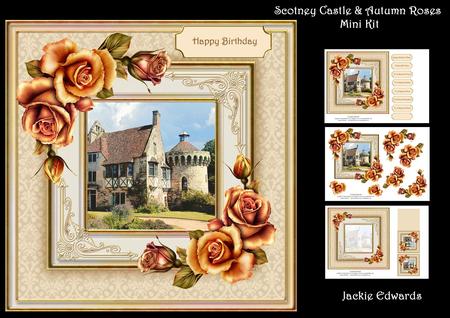 Scotney Castle & Autumn Roses Mini Kit