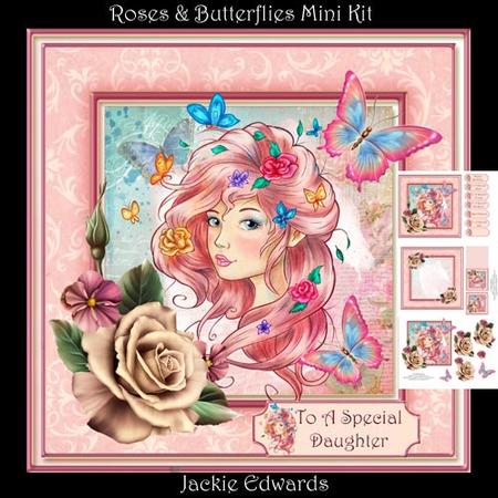 Roses & Butterflies Mini Kit