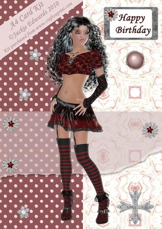 Girl with Attitude A4 Kit