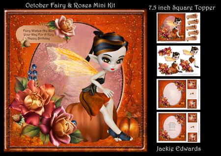 October Fairy & Roses Mini Kit