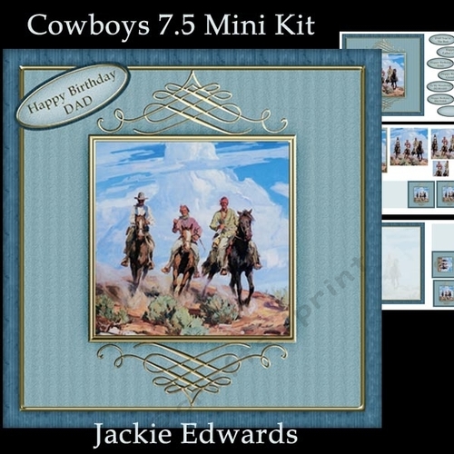 Cowboys 7.5 x 7.5 Mini Kit
