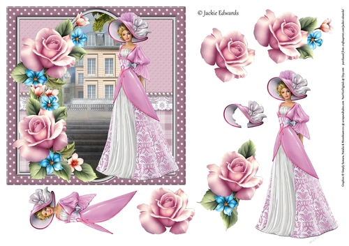 Elegant Lady Out & About Pink